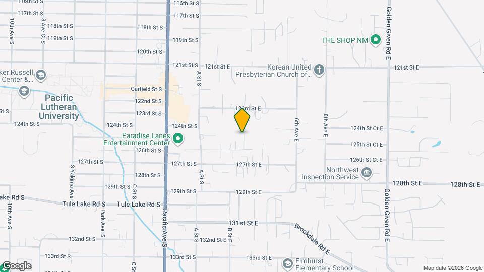 215 126th St E Map and Location Details