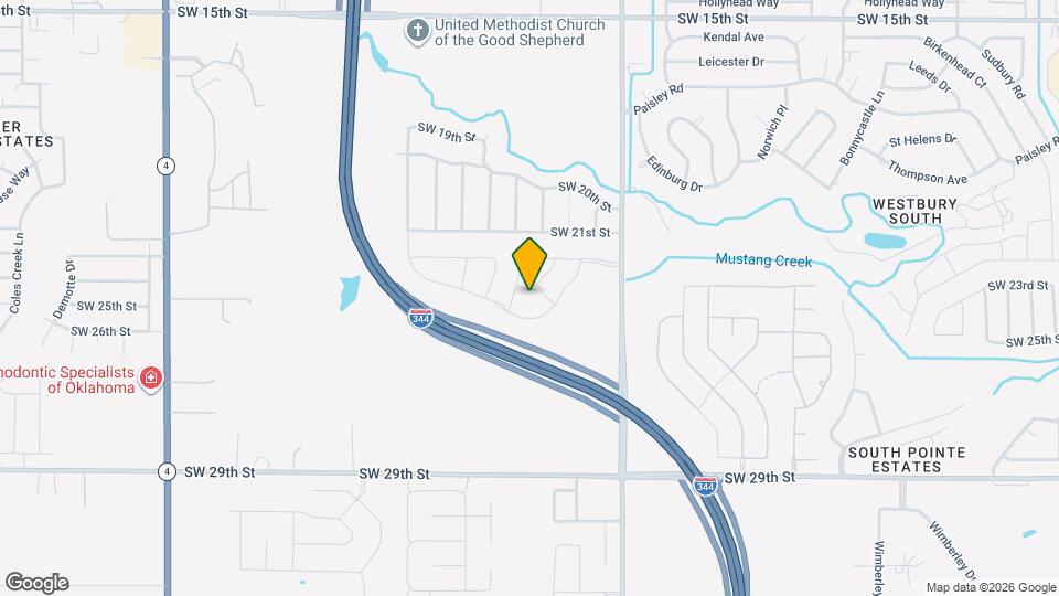 10704 SW 23rd Ter Map and Location Details