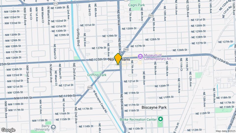 12326 NE 6th Ave Map and Location Details
