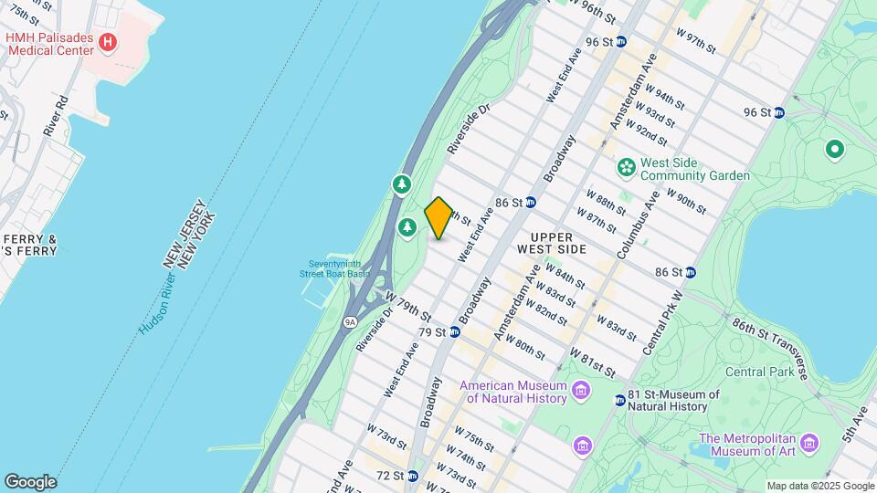 323 W 82nd St Map and Location Details