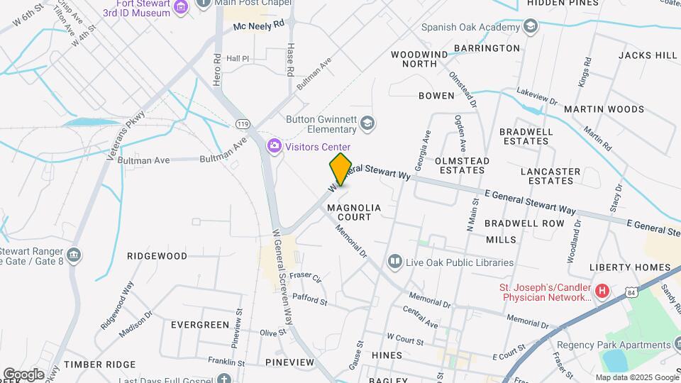 114 Magnolia Plantation Ct Map and Location Details