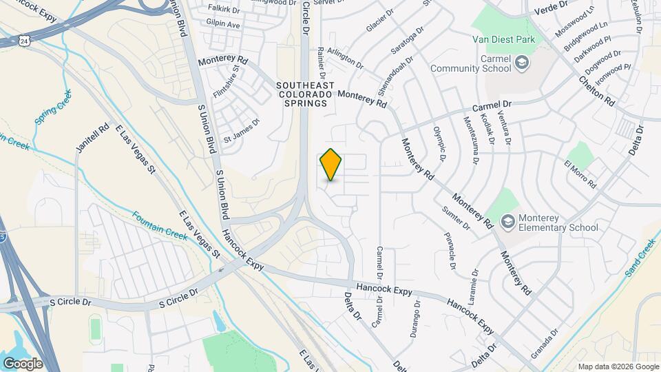 2175 Squawbush Ridge Grove Mapa y Detalles de la Ubicación