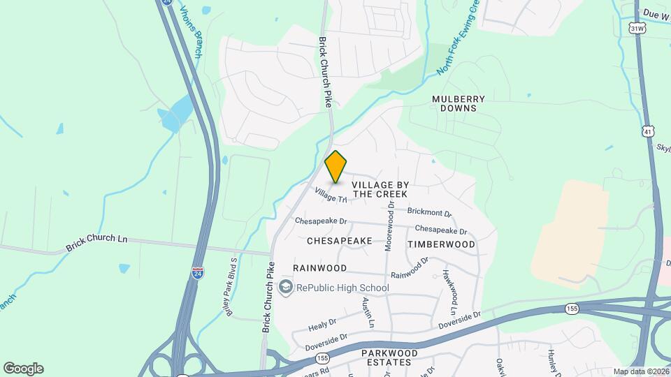 3404 Moonlight Dr Map and Location Details