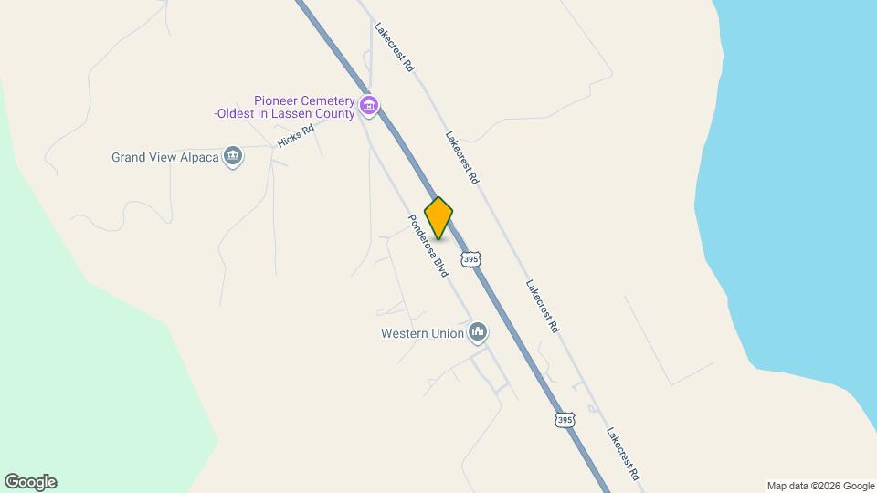 459-900-900 Ponderosa Blvd Map and Location Details