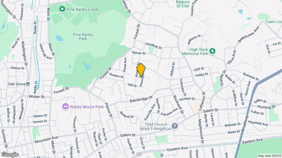 45 Princeton Rd Map and Location Details