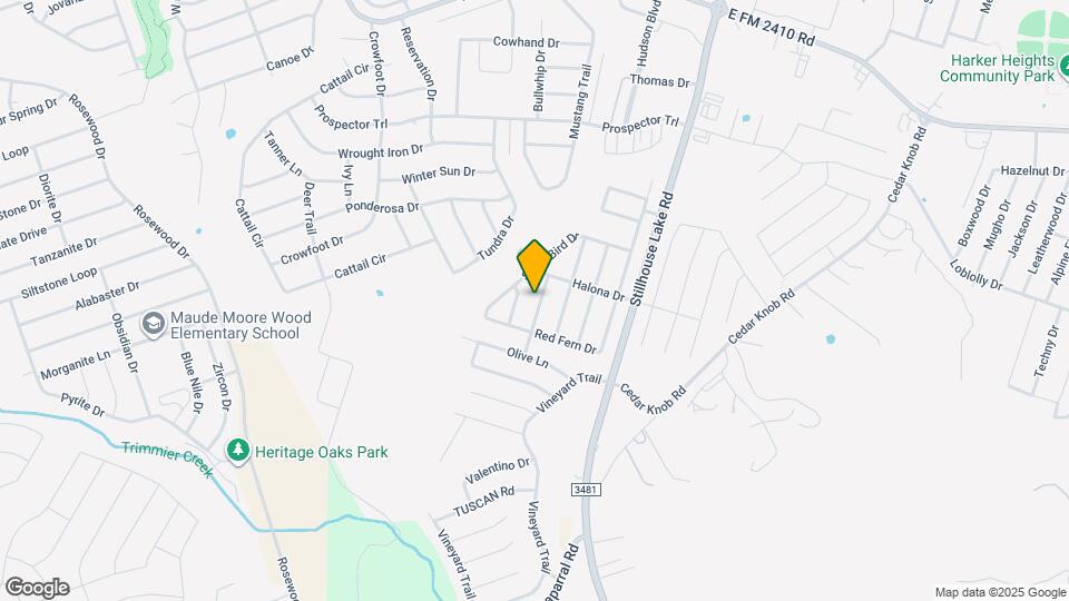 2608 Moose Hide Dr Map and Location Details