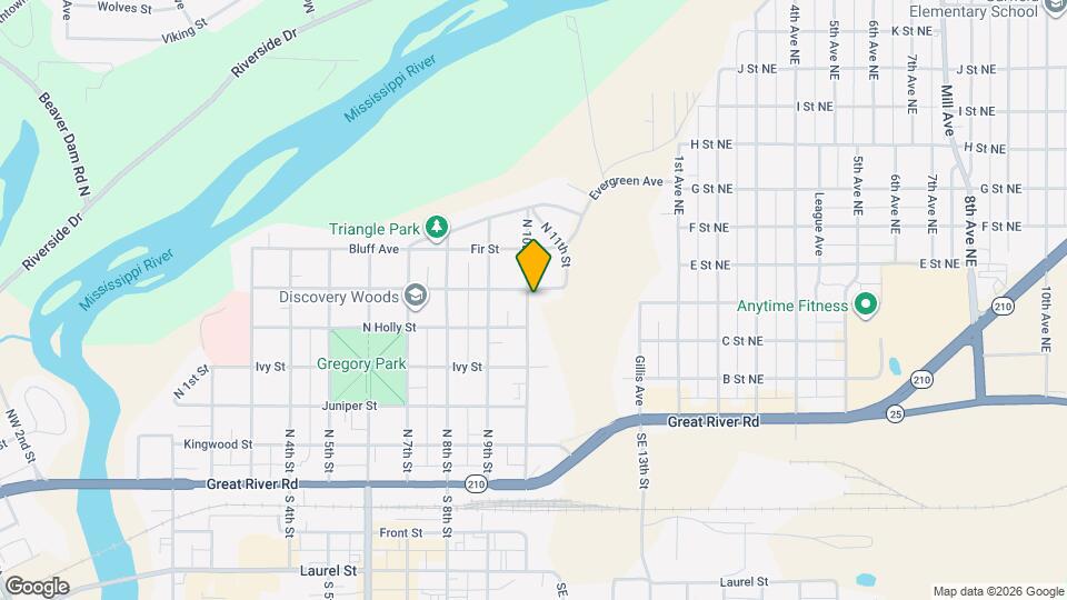 620 N 10th St Map and Location Details