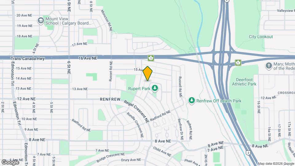 1243 Richland Rd NE Map and Location Details