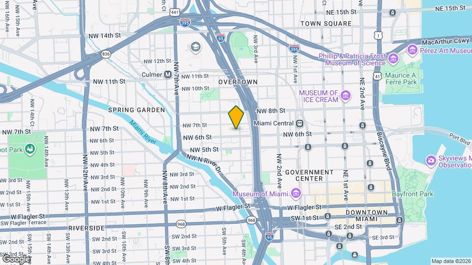 405 NW 6th St, Unit A Mapa y Detalles de la Ubicación