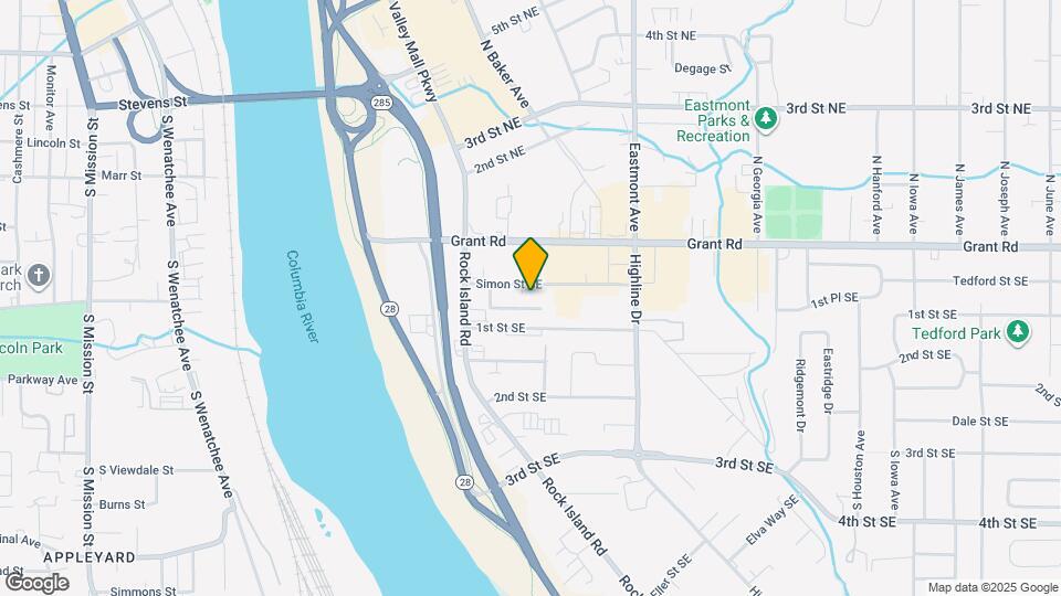 100 Simon St SE Map and Location Details