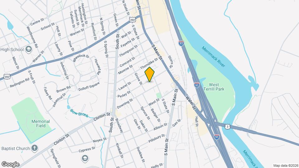 21 Perley St Map and Location Details