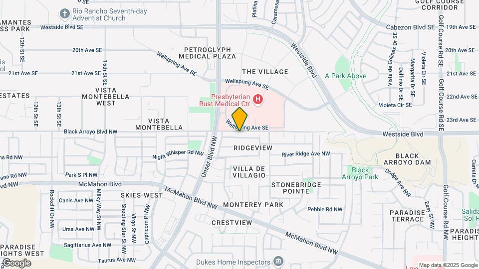 5605 Crown Ridge Rd NW Map and Location Details