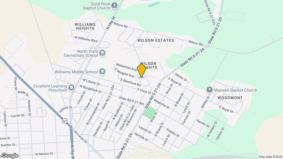 1108 Elmgrove Ave Map and Location Details