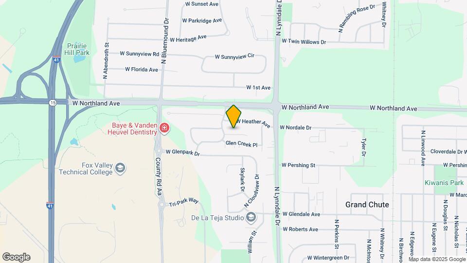 2750 W Parkmoor Ct Map and Location Details