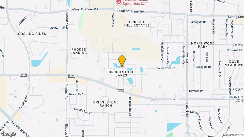 22219 Bridgestone Pine Ct Map and Location Details
