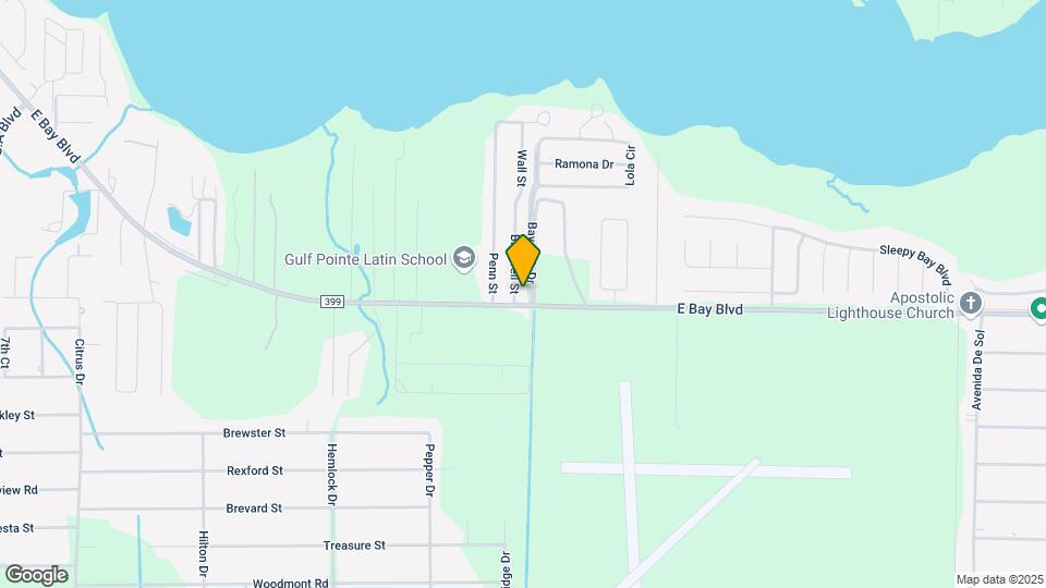 2703 Bay Club Dr Map and Location Details