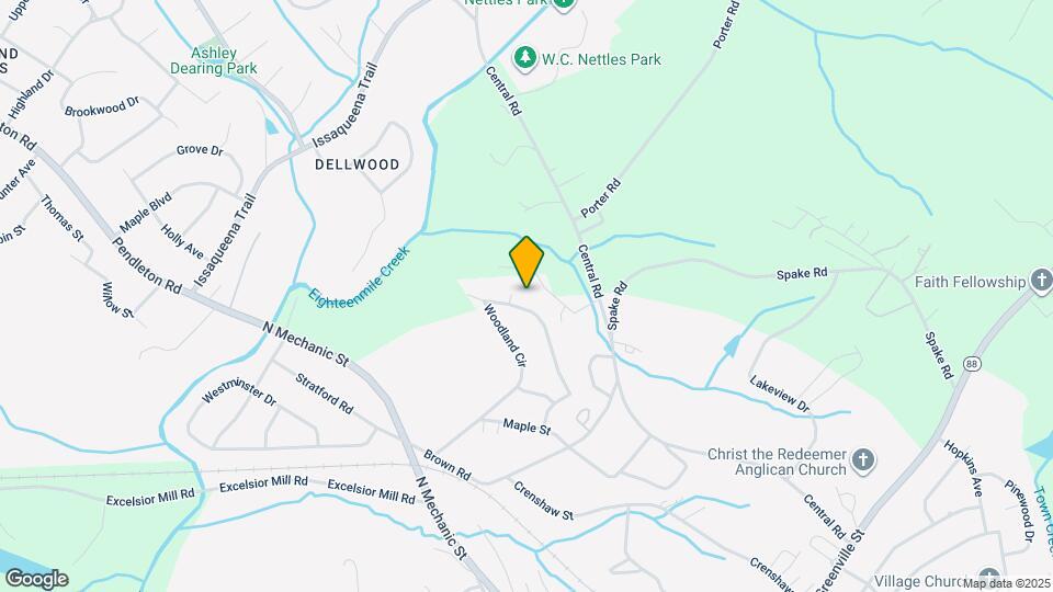 505 Woodland Cir Map and Location Details