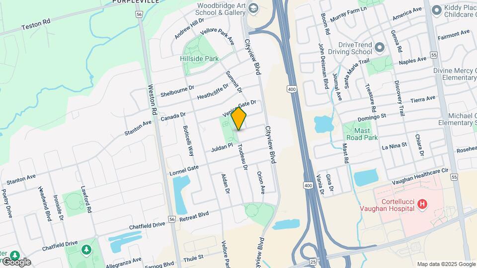 152 Ozner Crescent Map and Location Details