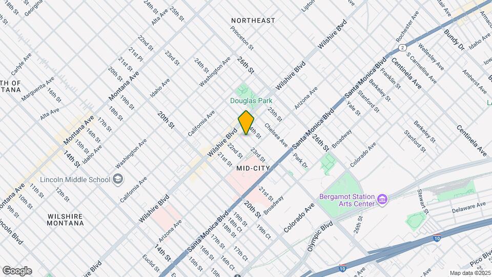 1229 23rd St, Unit Cottage Mapa y Detalles de la Ubicación