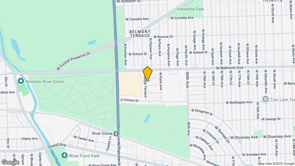 8234 Enger Ln Map and Location Details