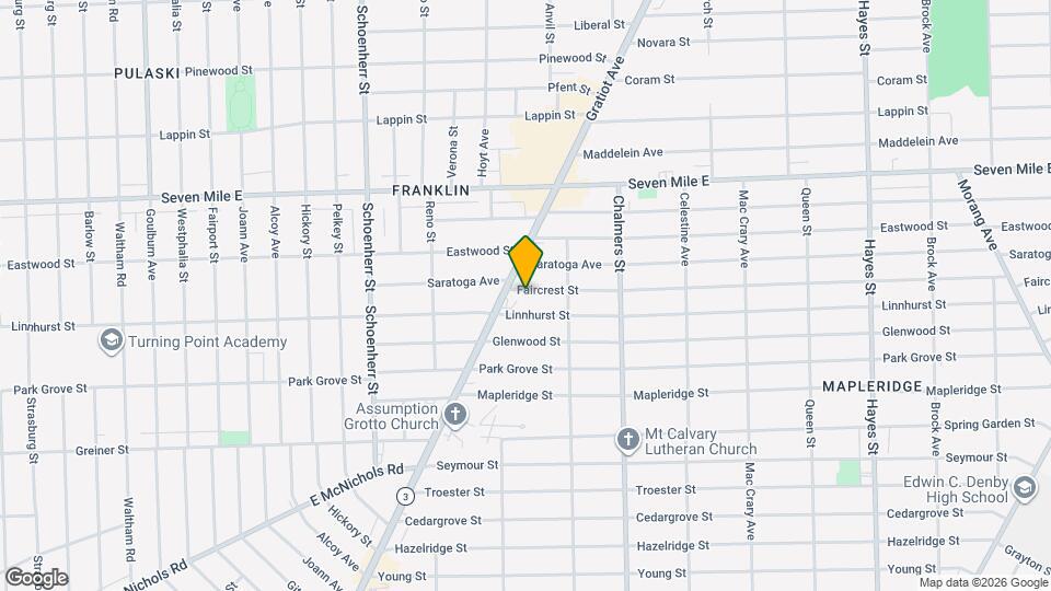 14030 Faircrest St Map and Location Details