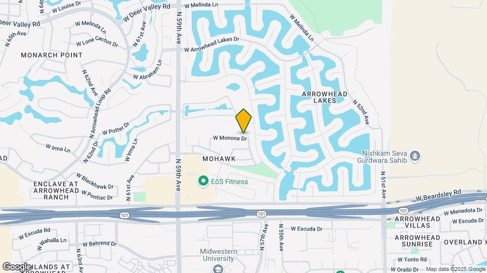 20906 N 56th Dr Map and Location Details