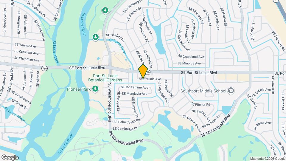 1250 SE Petunia Ave Map and Location Details