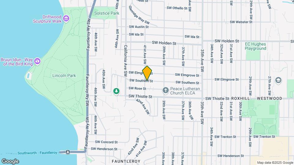8202 41st Ave SW Map and Location Details