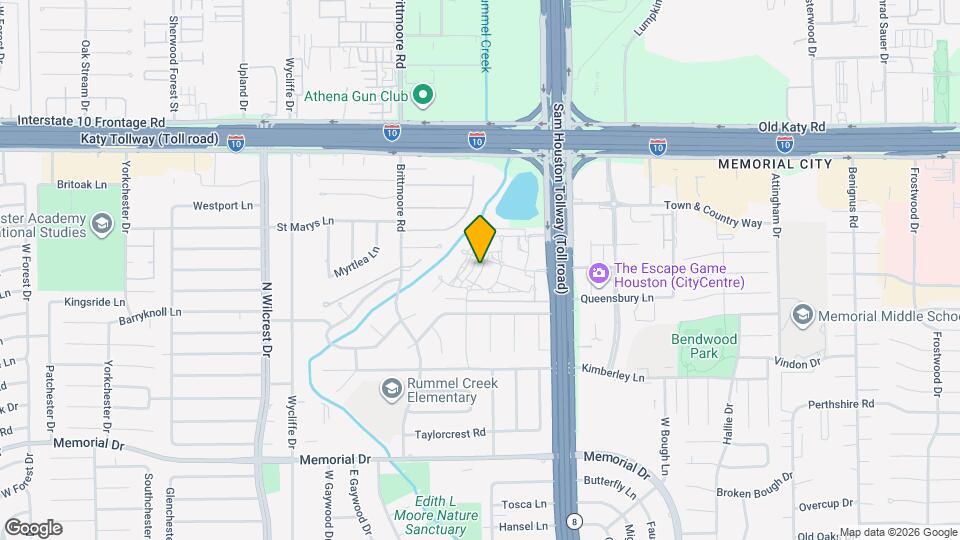 12968 Trail Hollow Dr, Unit 2968 Map and Location Details