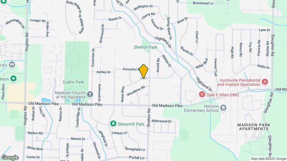 1106 Nolan Blvd Map and Location Details