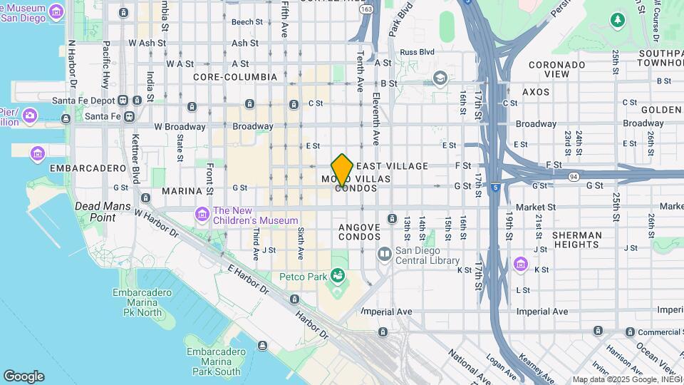 875 G St Map and Location Details
