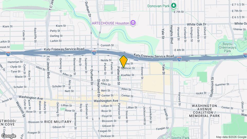 4408 Eigel St Map and Location Details