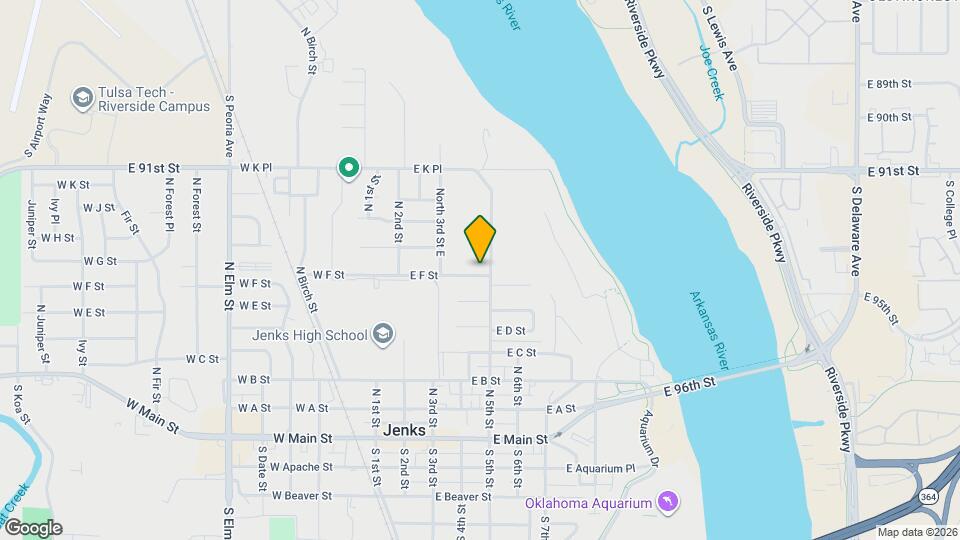 427 E F St Map and Location Details