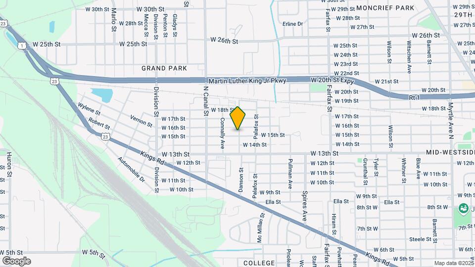 2504 Danson St Map and Location Details