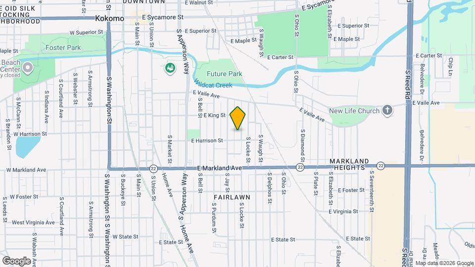 820 E Harrison St Map and Location Details