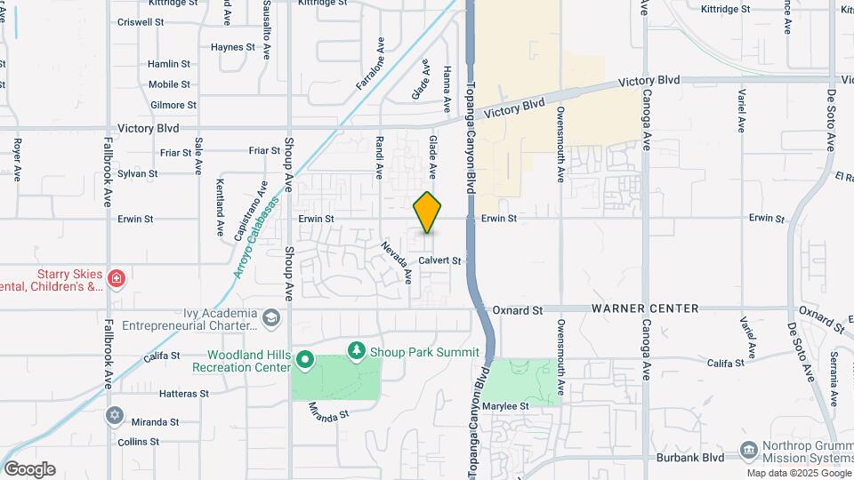 6121 Glade Ave-Unit -FL4-ID699 Map and Location Details
