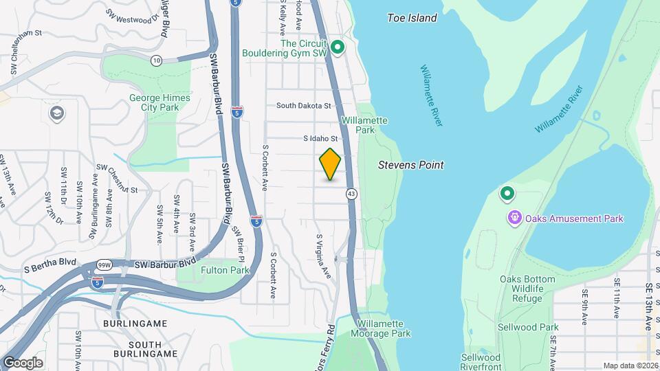 535 SW California Street Map and Location Details