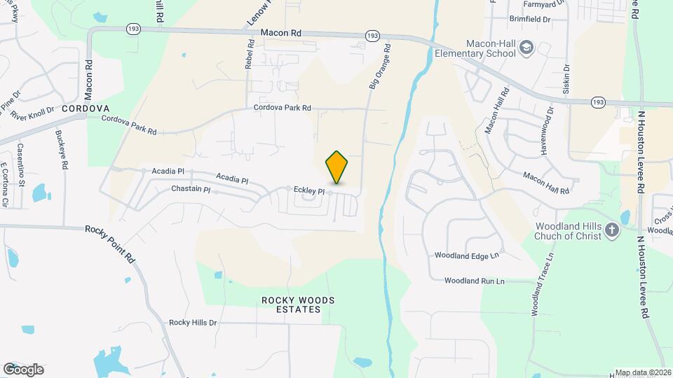 9500 Eckley Pl Map and Location Details