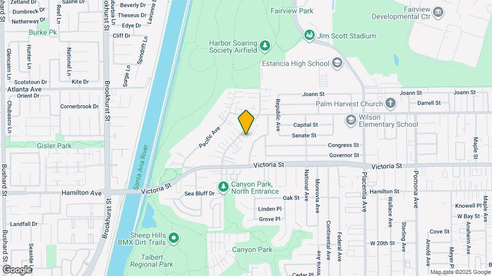 2210 Canyon Dr Map and Location Details