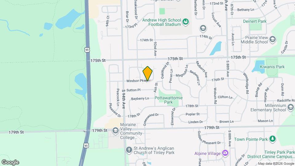 9241 Windsor Pkwy Mapa y Detalles de la Ubicación