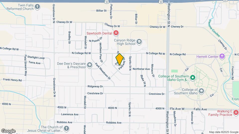 1169 Parkway Dr Map and Location Details