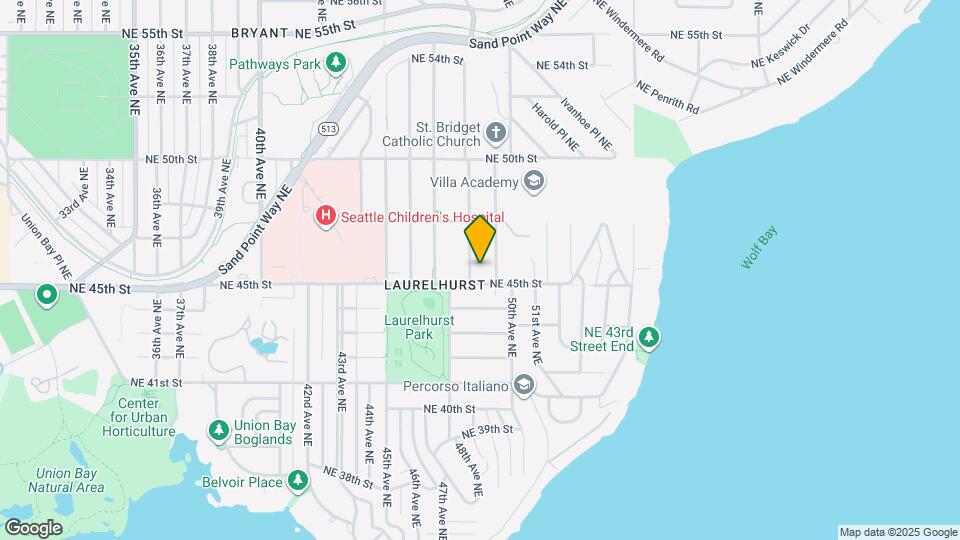 4510 48th Ave NE Map and Location Details