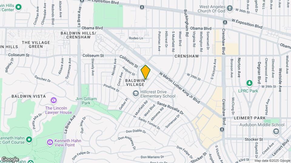 3872 Potomac Avenue Map and Location Details