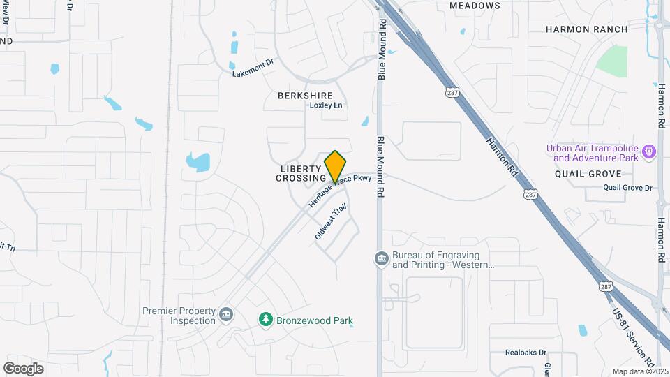 9353 Comanche Ridge Dr Map and Location Details