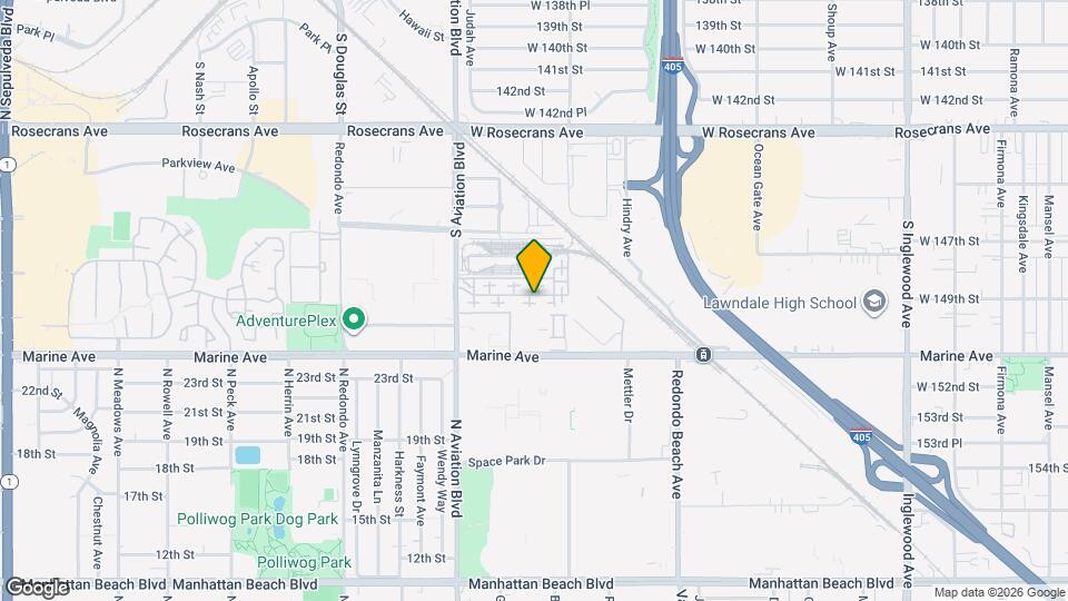 5410 W 149th Pl Mapa y Detalles de la Ubicación