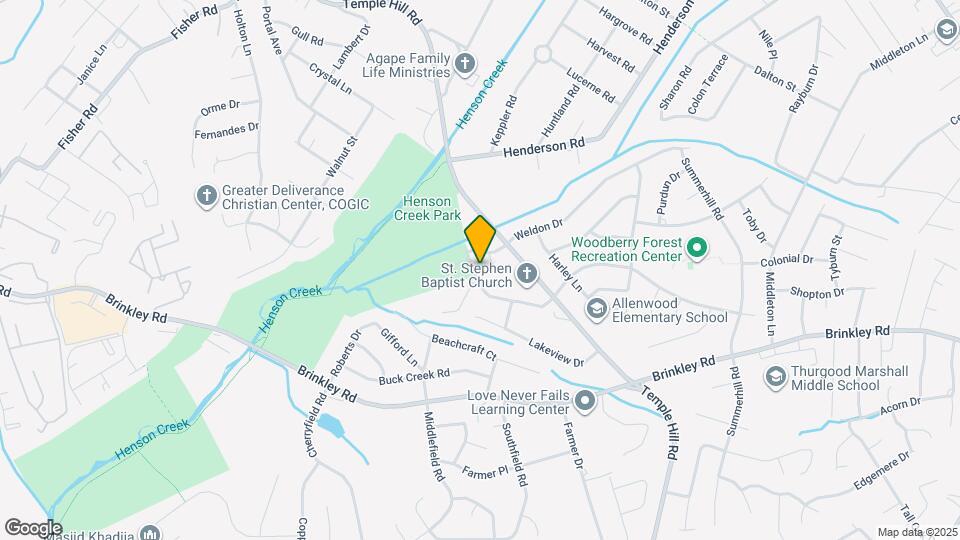 5616 Old Temple Hill Rd Map and Location Details