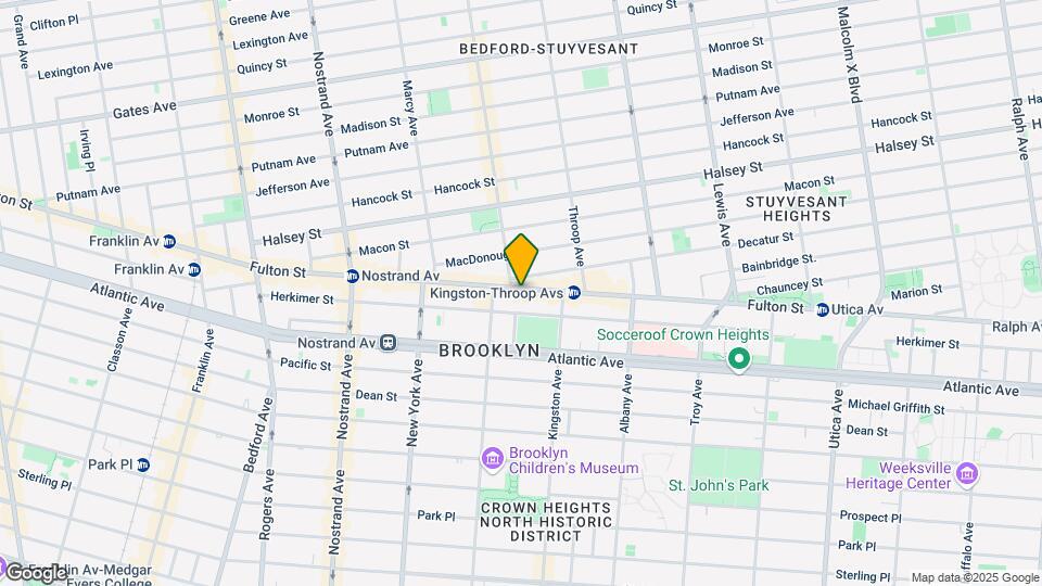 1446 Fulton St Mapa y Detalles de la Ubicación
