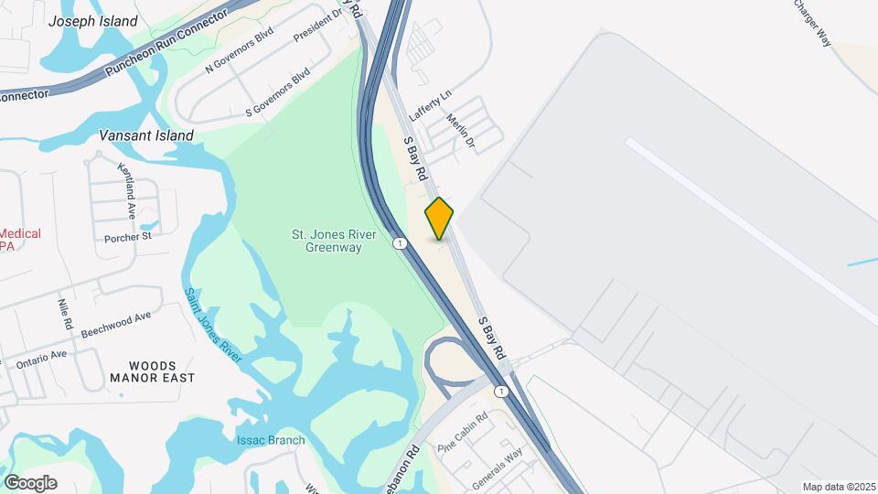 1284 S Bay Rd Map and Location Details