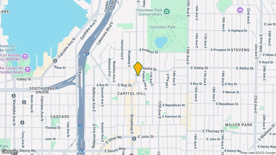 718 10th Ave E Map and Location Details