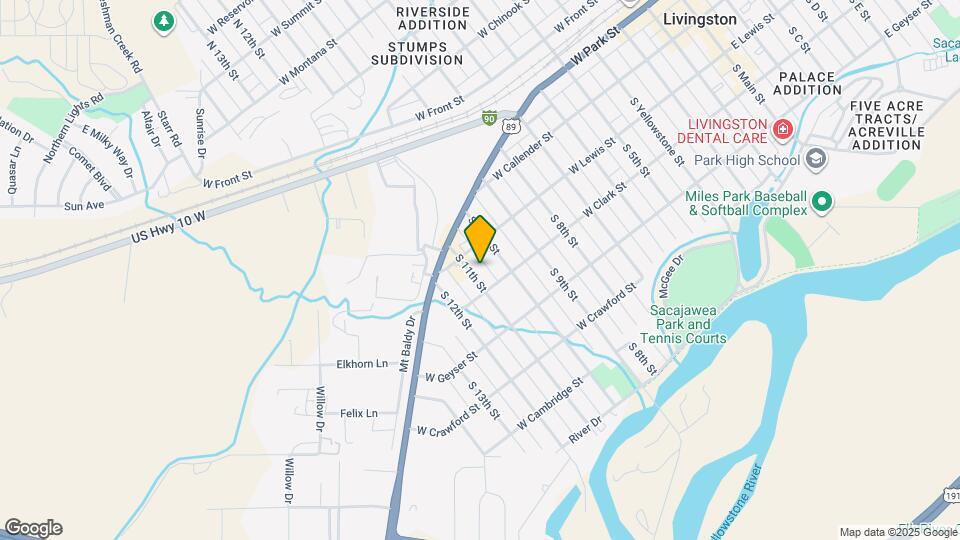 219 S 11th St Map and Location Details